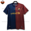 Retro Barcelona Home Men Replica Football Shirt 2008/09 - Front View
