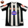 Retro Juventus Home Men Replica Football Shirt 2002/03 - Front View