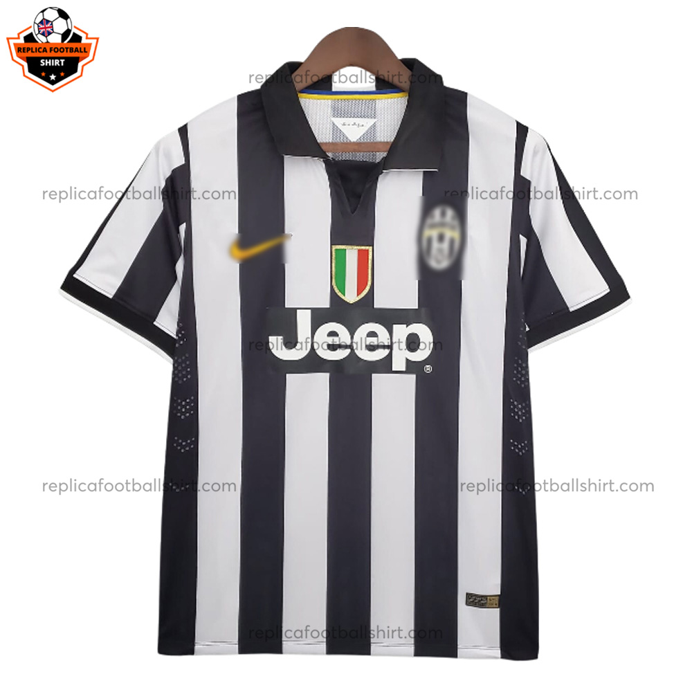 Retro Juventus Home Men Replica Football Shirt 2013/14 - Front View