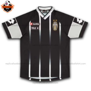 Retro Juventus Training Men Replica Football Shirt 2000/01 - Front View