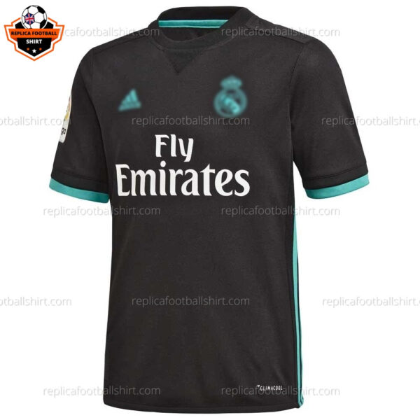 Retro Real Madrid Away Men Replica Football Shirt 2018/19 - Front View