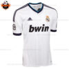 Retro Real Madrid Home Men Replica Football Shirt 2012/13 - Front View