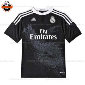 Retro Real Madrid Third Kid Replica Football Kit 2014/15 - Front Shirt View