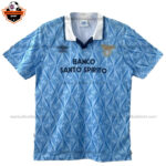 Retro SS Lazio Home Men Replica Football Shirt 1991/92