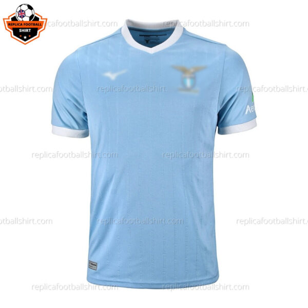 SS Lazio 50th Champion Blue Men Replica Football Shirt 2024/25 - Front View
