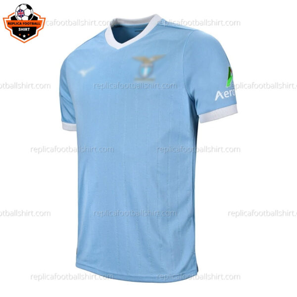 SS Lazio 50th Champion Blue Men Replica Football Shirt 2024/25 - Front View-1