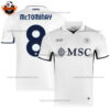 SSC Napoli Away Adult Replica Football Shirt 2024/25 McTOMINAY 8 Printed - Front View