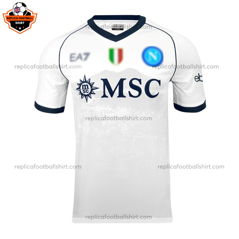 SSC Napoli Away Adult Replica Football Shirt 2024/25 - Front View