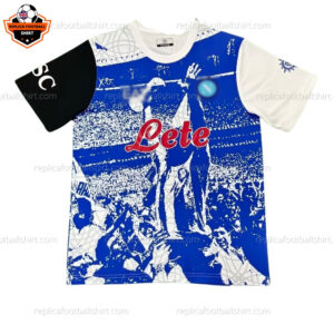 SSC Napoli Champions Men Replica Football Shirt 2022/23 - Front View
