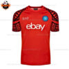SSC Napoli Red Pre-Match Training Men Replica Football Shirt 2023/24 - Front View