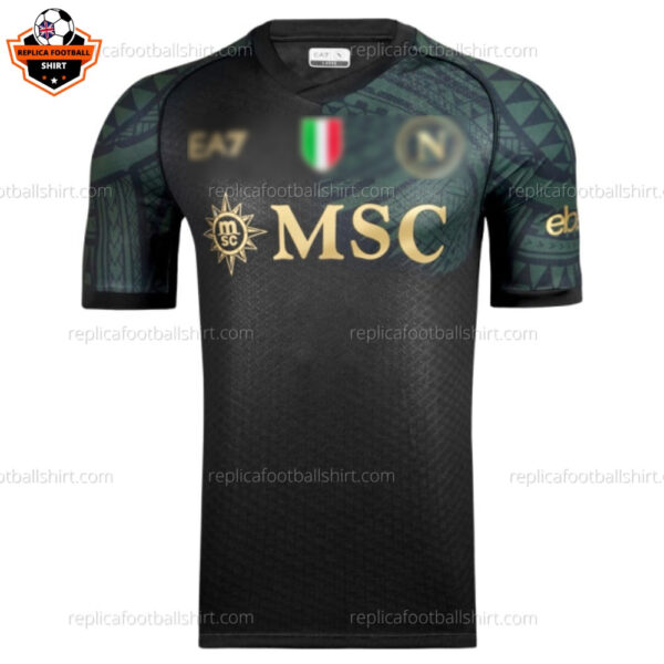 SSC Napoli Third Men Replica Football Shirt 2023/24 - Front View