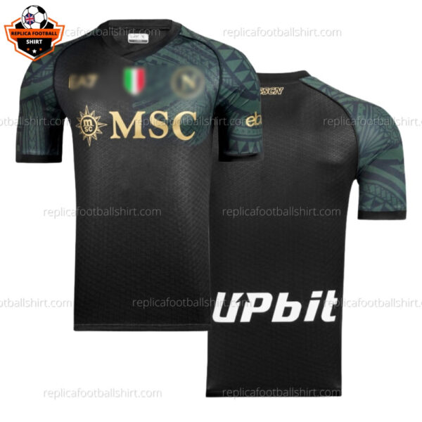 SSC Napoli Third Men Replica Football Shirt 2023/24 - Over View