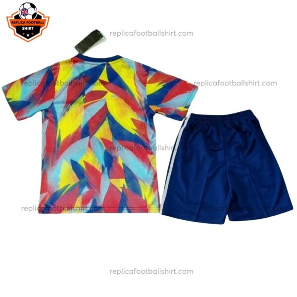 Arsenal Training Kid Replica Football Kit 2025/26 Back View