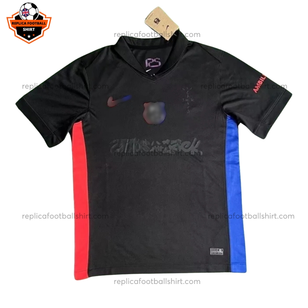 Barcelona x Travis Scott Away Men Replica Football Shirt 2025/26 Front View