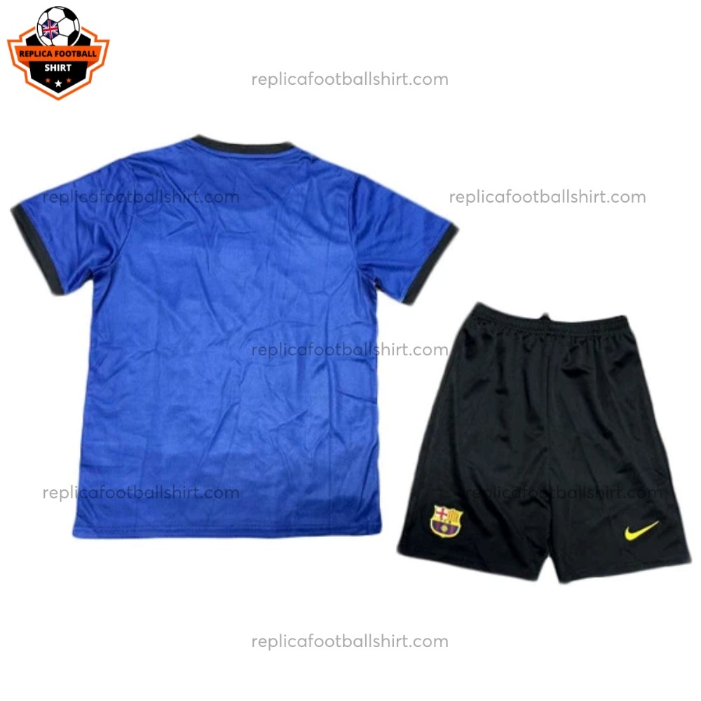 Barcelona Special Edition Home Kid Replica Football Kit 2025/26 Back View