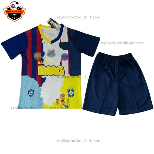 NEYMAR JR 11 Commemorative Edition Kid Replica Football Kit 2025/26 Front View
