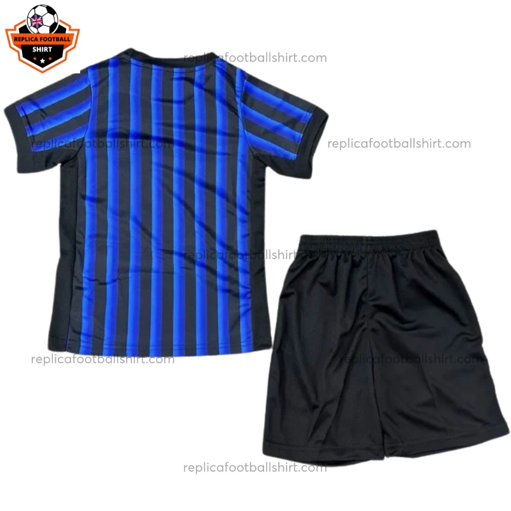 Inter Milan Home Kid Replica Football Kit 2025/26 Back View