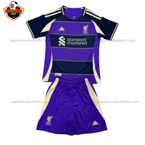 Liverpool Special Edition Kid Replica Football Kit 2025/26 Front View