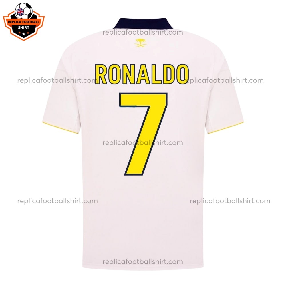 Al Nassr RONALDO 7 Third Men Replica Football Shirt 2025/26 Back View