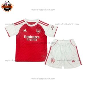 Arsenal Home Kid Replica Football Kit 2025/26 Front View
