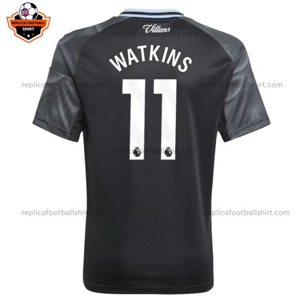 Aston Villa Away Men Replica Football Shirt 2025/26 WATKINS 11 Printed