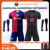 Barcelona FC 2024/25 Birthday Bundle - Home & Away Replica Football Kit for True Fans