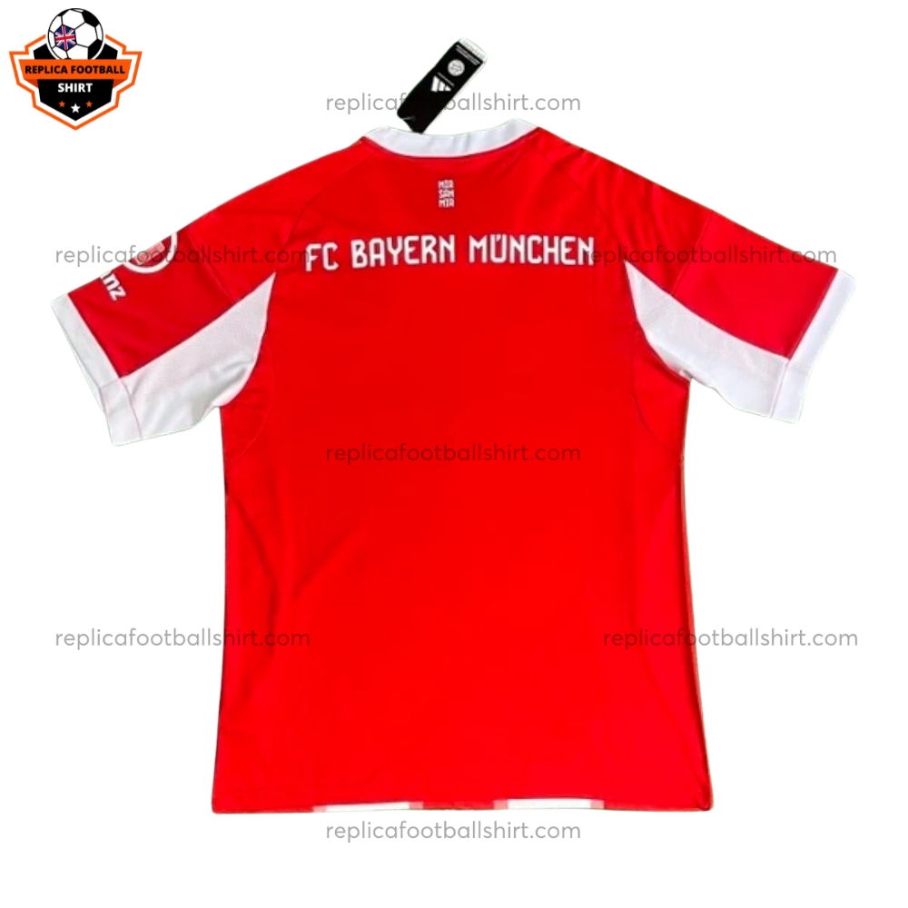 Bayern Munich Home Men Replica Football Shirt 2025/26 Back View