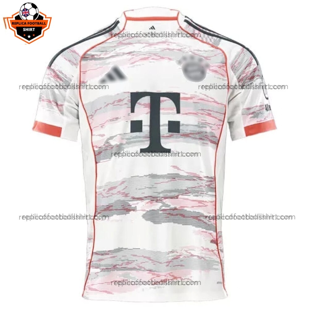 Bayern Munich Away Men Replica Football Shirt 2025/26 Front View