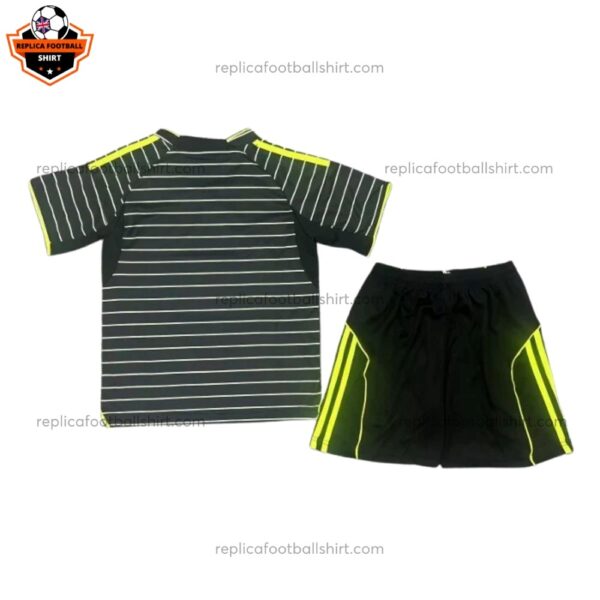 Celtic Away Kid Replica Football Kit 2025/26 Back View