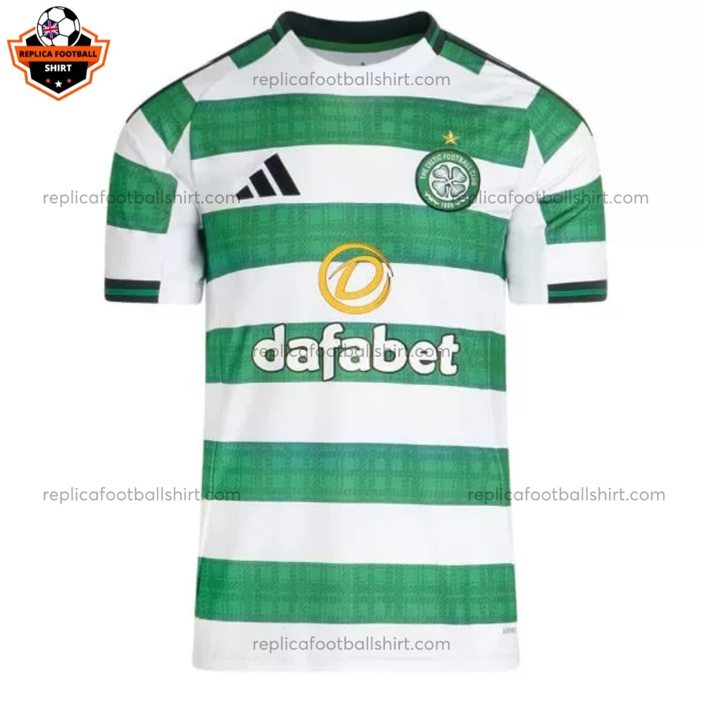 Celtic Home Men Replica Football Shirt 2025/26 Front View