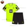 Dortmund Special Home Kid Replica Football Kit 2024/25 Front View
