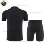 Inter Miami Black Pre Match Training For Men and Kid Replica Football Kit 2025/26