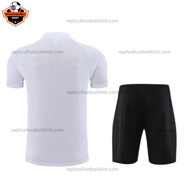 Inter Miami White Pre Match Training Kid Replica Football Kit 2025/26 Back