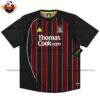 Retro Manchester City Away Men Replica Football Shirt 2008/09 Front View