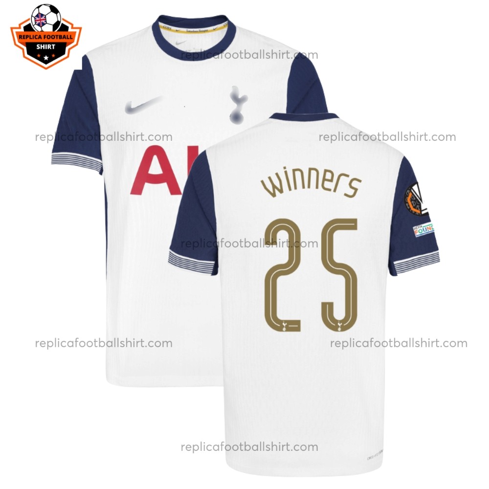 Tottenham Hotspur Winners 25 Home Men Replica Football Shirt 2024/25 Printed Full View