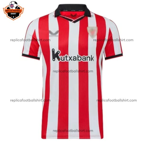 Athletic Club Bilbao Home Men Replica Football Shirt 2025/26 Front View