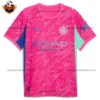 Manchester City Pink Goalkeeper Men Replica Football Shirt 2025/26 Front View