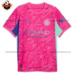 Manchester City Pink Goalkeeper Men Replica Football Shirt 2025/26