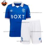 Rangers Home Kid Replica Football Kit 2025/26