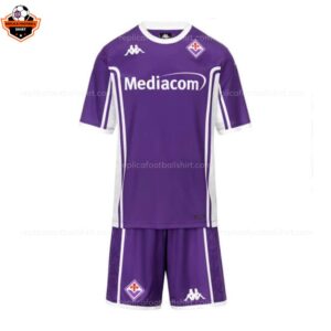 ACF Fiorentina Home Kid Replica Football Kit 2025-26