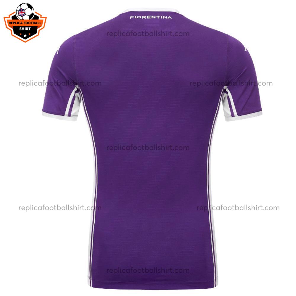 ACF Fiorentina Home Men Replica Football Shirt 2025-26 backview