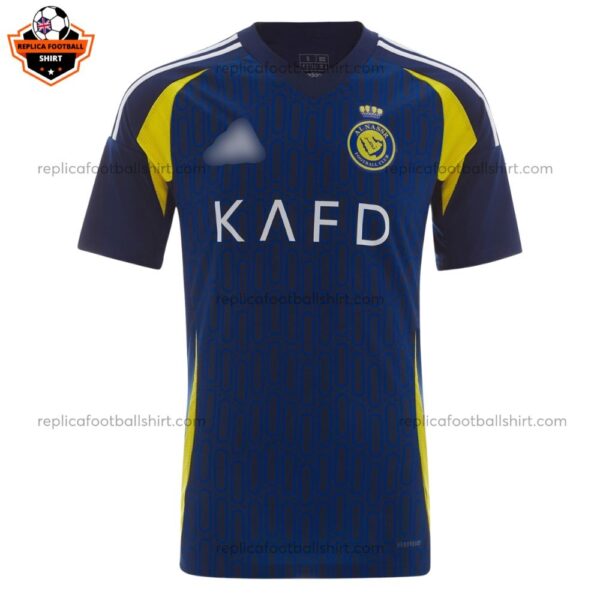 Al Nassr Away Men Replica Football Shirt 2024/25 RONALDO 7 Printed - Front View