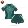 Algeria Away Kids Replica Football Kit 2024/25 - Front View