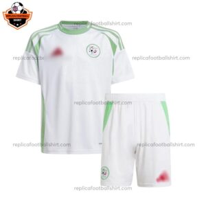 Algeria Home Kids Replica Football Kit 2024/25 - Front View