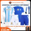 Argentina FC 2024 Birthday Bundle - Home & Away Replica Football Kit for True Fans - Over View