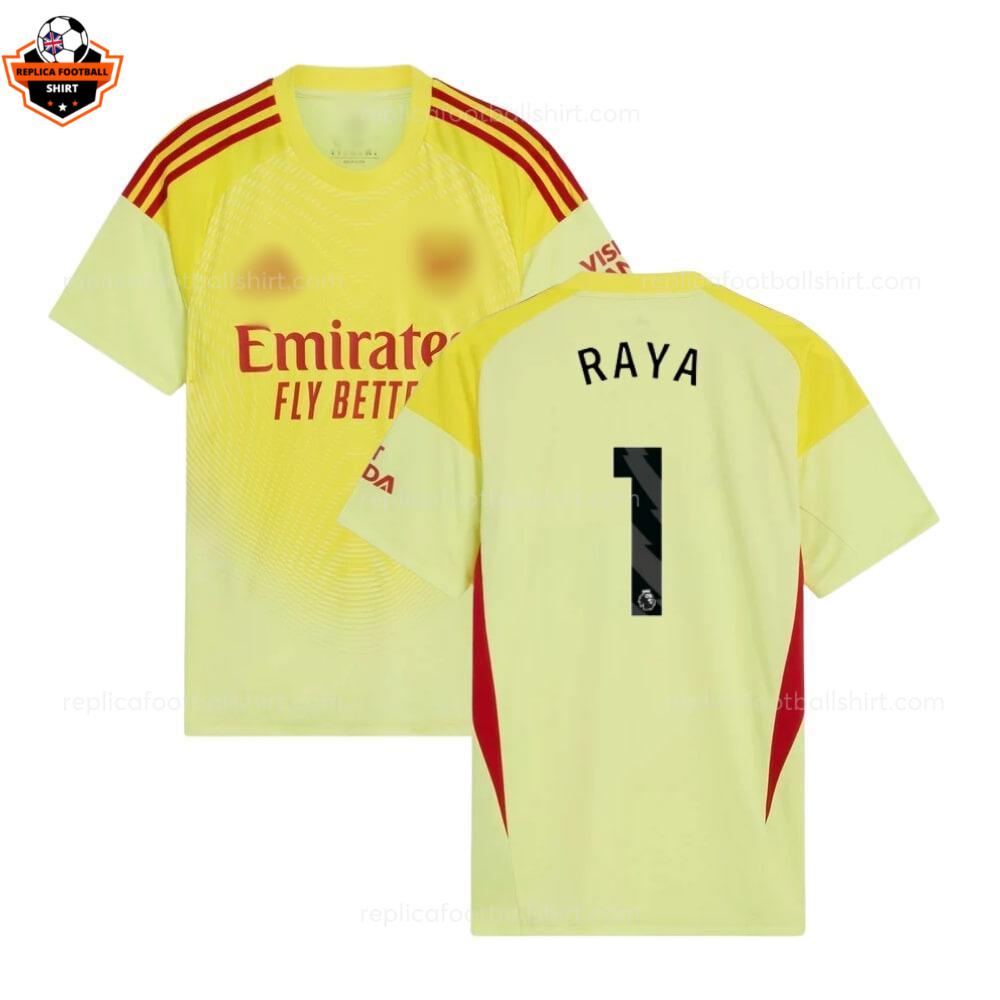 Arsenal Goalkeeper Men Replica Football Shirt 2025-26 RAYA 1 Printed