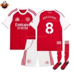 Arsenal Home Kid Replica Football Kit 2025/26 ØDEGAARD 8 Printed