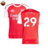 Arsenal Home Men Replica Football Shirt 2025-26 HAVERTZ 29 Printed