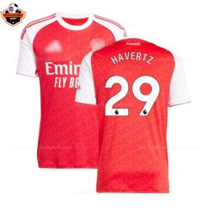 Arsenal Home Men Replica Football Shirt 2025-26 HAVERTZ 29 Printed