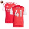 Arsenal Home Men Replica Football Shirt 2025-26 RICE 41 Printed